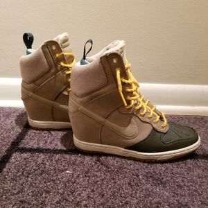 Nike Wedge High Tops-winter edition